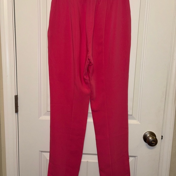 Cinq a Sept Brianne Pant in Pink Azalea Size 4 - Picture 6 of 12